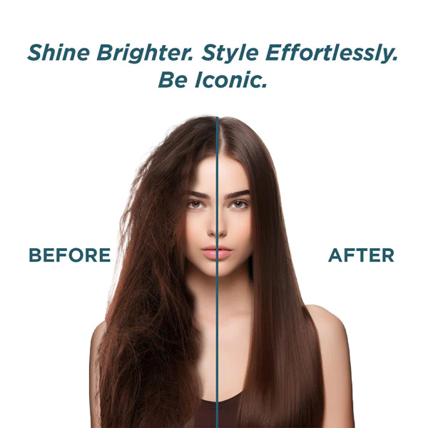 Ikonic Professional Black Titanium Slim 3.0 Hair Straightener